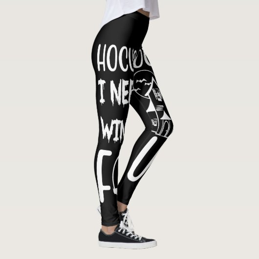 hocus pocus heb wijn nodig om te focussen leggings (Rechts)