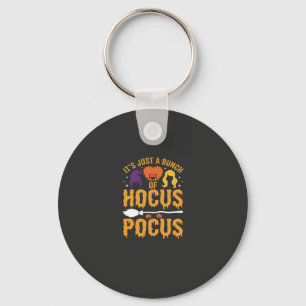Hocus Pocus Heks Halloween Vectorontwerp Sleutelhanger