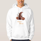 Hocus Pocus Heks Pet Halloween Spooky Hoodie (Voorkant)