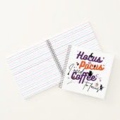 Hocus Pocus I Need Coffee to Focus Carnet (Intérieur)