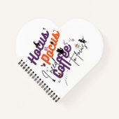 Hocus Pocus I Need Coffee to Focus Carnet (Devant)