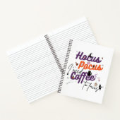 Hocus Pocus I Need Coffee to Focus Carnet (Intérieur)