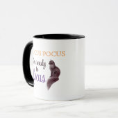 Hocus Pocus Ik ben klaar om me te focussen Mok (Voorkant links)