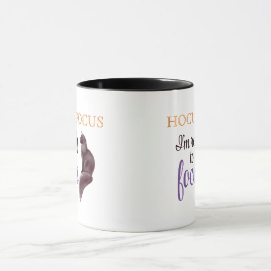 Hocus Pocus Ik ben klaar om te focussen Mok (Midden)