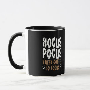 Hocus Pocus ik heb koffie nodig om Funny Halloween Mok