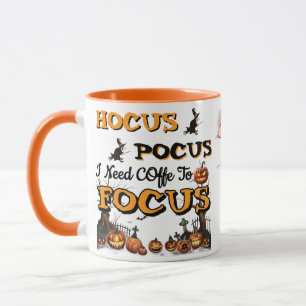 Hocus Pocus Ik heb koffie nodig om me te concentre Mok