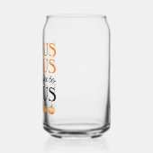 Hocus Pocus Ik heb koffie nodig om te focussen Blikvorm Glas (Links)