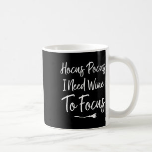 Hocus Pocus Ik heb wijn nodig om grappige Hallowee Koffiemok