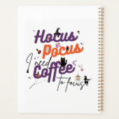 Hocus Pocus J'ai besoin de café pour me concentrer (Dos)