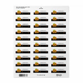 Hocus Pocus Pumpkin Etiket (Full Sheet)