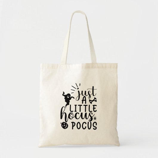 Hocus Pocus Sac fourre-tout de bonbons noir et bla (Devant)