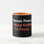 Hocus Pocus Schattigee hedendaagse Halloween heks  Mok (Midden)