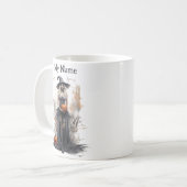 Hocus Pocus Sips: Halloween heks Gepersonaliseerd Koffiemok (Voorkant links)