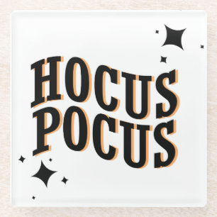Hocus Pocus Spooky Cute Witches Halloween Glazen Onderzetter