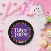 Hocus Pocus Spooky Paars Halloween Paper Bord (Feest)