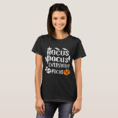 Hocus Pocus Tout Le Monde Focus T-Shirt Sorcière, (Devant entier)