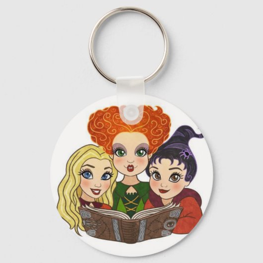 Hocus Pocus Zusters Sleutelhanger (Voorkant)