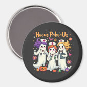 Hocus-Poke US Nursing Spooky Halloween Ghost Magneet (Voorkant / Achterkant)