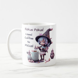Hocus Pokus Ik heb koffie nodig om te FOCUSSEN! Mo Koffiemok
