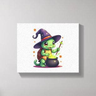 Hocus Shellcus Schildpad Canvas Afdruk
