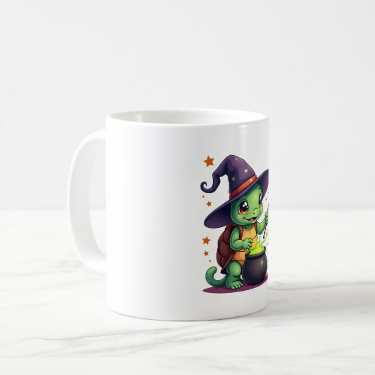 Hocus shellcus schildpad koffiemok (Voorkant links)