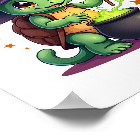 Hocus shellcus schildpad poster (Hoek)