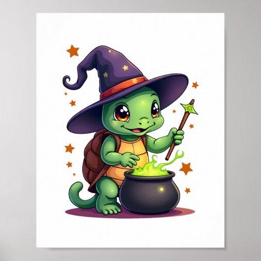 Hocus shellcus schildpad poster (Voorkant)
