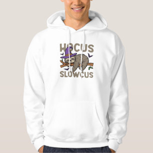 Hocus Slowcus Grappige Halloween Luiaard Klassiek Hoodie