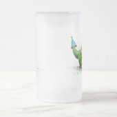 Hodag Feest met Cake Frosted Glass Beer Mok (Center)