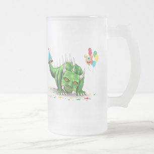 Hodag Feest met Cake Frosted Glass Beer Mok