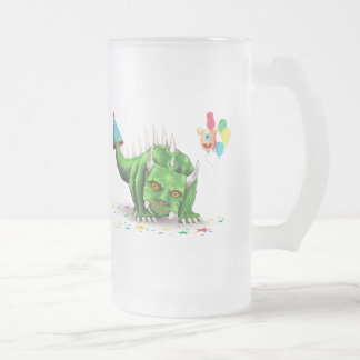 Hodag Feest met Cake Frosted Glass Beer Mok
