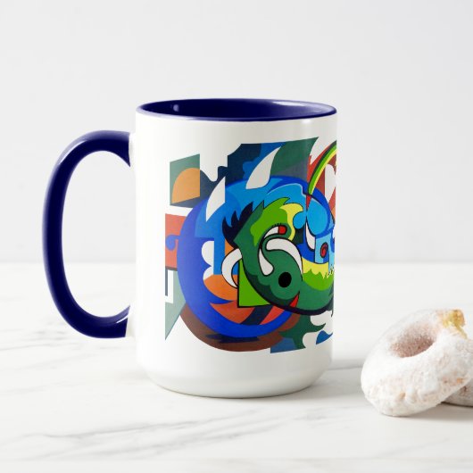 Hodags 8 mok (Met donut)