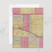Hodgeman en Ford County's, Bellefont, Kansas Briefkaart (Voorkant / Achterkant)