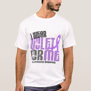 Hodgkins Lymfoom Ik Draag Violet voor me 6.2 T-shirt