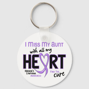 Hodgkins Lymphoma Miss Met al mijn harttante Sleutelhanger