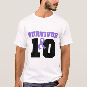 Hodgkins Lymphoma Survivor 10 jaar T-shirt
