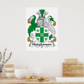 Hodgkinson Family Crest Poster (Keuken)