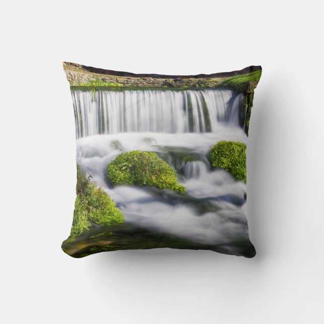 Hodgson Spring-waterval Kussen (Voorkant)