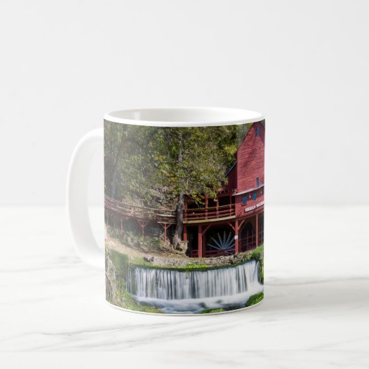 Hodgson Water Mill Paysage Café Mug (Devant gauche)