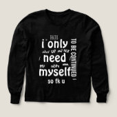 hodie with a small text to read  (Motif recto)