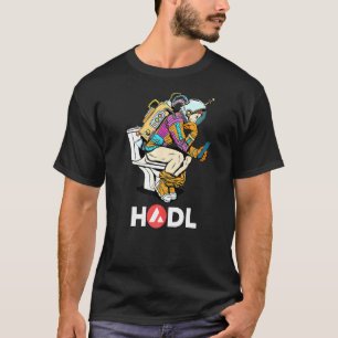 Hodl Avalanche Avax aan de maan Crypto Hold Avax T-shirt