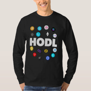 Hodl Bitmunt Ethereum Cardano Xrp Cryptocurrency B T-shirt