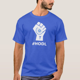 HODL Cardano ADA: Wit T-shirt