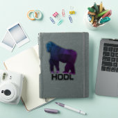 HODL Diamond Hands Ape Sticker (iPad Cover)