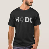 HODL Ethereum Crypto Trader Shirt (Voorkant)