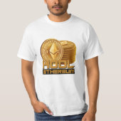 HODL Ethereum T-shirt (Voorkant)