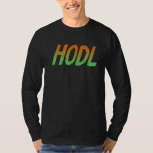 HODL SAFUU Rebase en houd Safuu Crypto DeFi Moon T-shirt