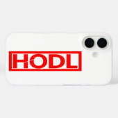 Hodl Stamp Case-Mate iPhone Case (Achterkant (horizontaal))