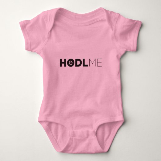 HODL WAVES PINK ROMPER (Voorkant)