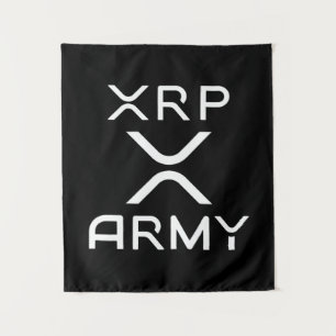 Hodl XRP - Cryptocurrency XRP - het Leger van XRP Wandkleed